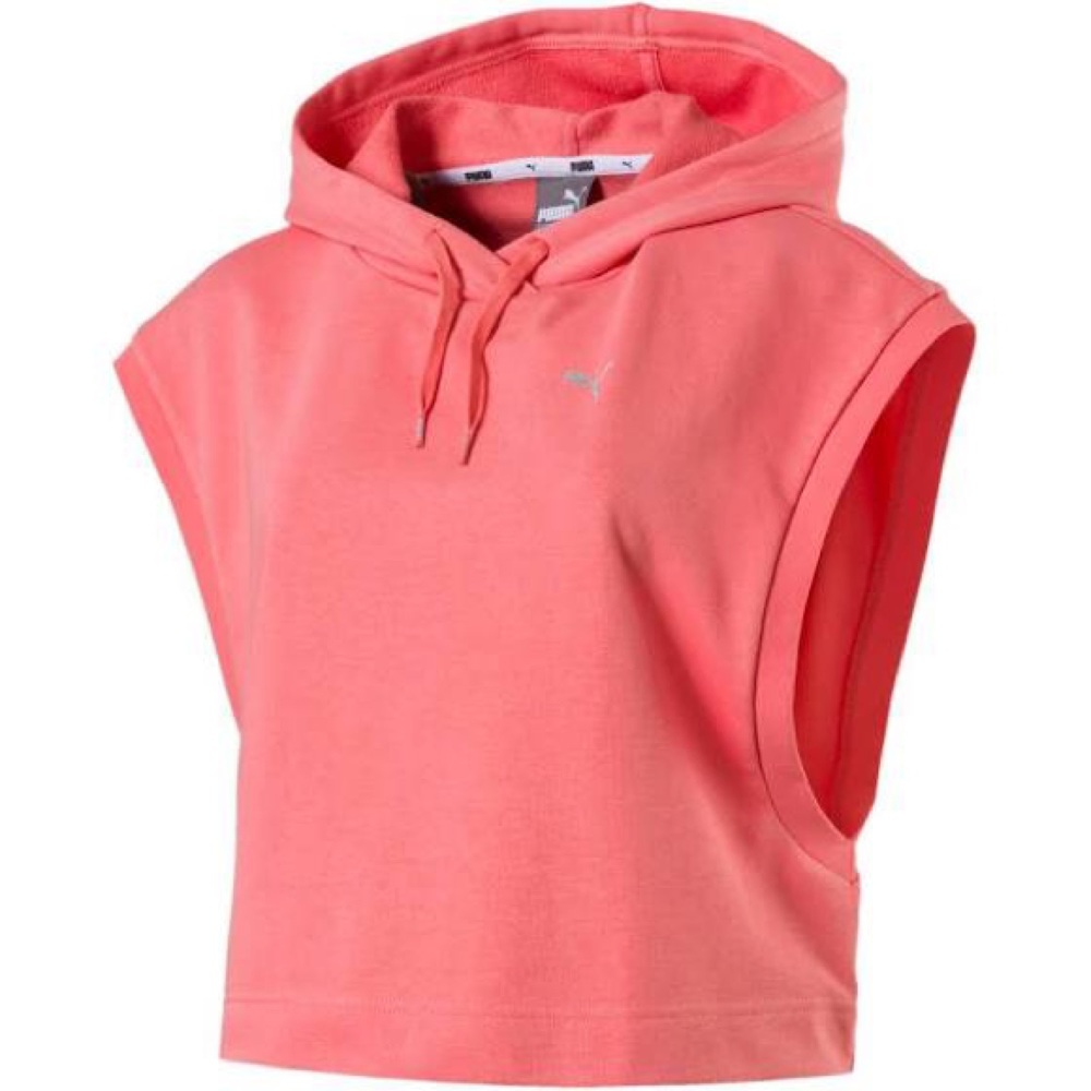 PUMA Cropped Sleeveless Sweatshirt